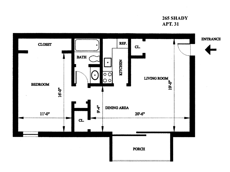 apartment floorplan