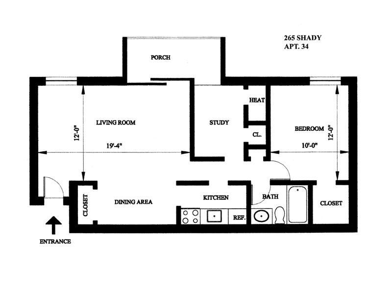 apartment floorplan